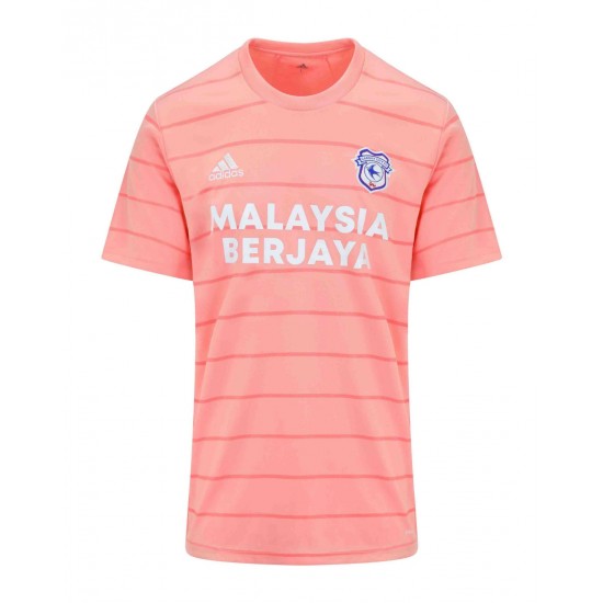 Camisola Cardiff City Equipamento Segundo 2021-2022 Manga Curta